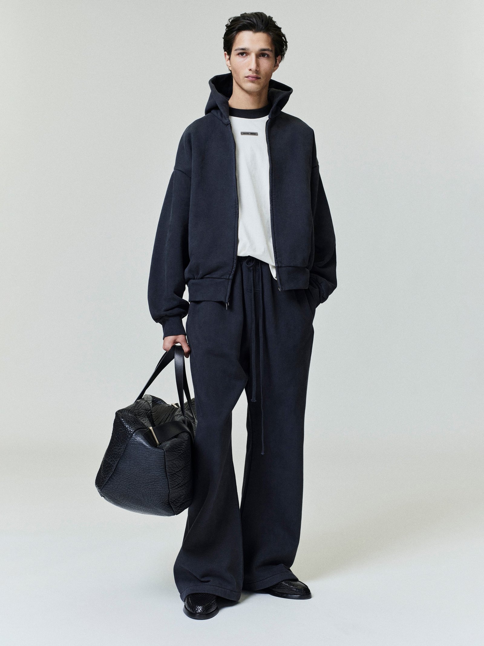 Embroidered Classic Full Zip Hoodie