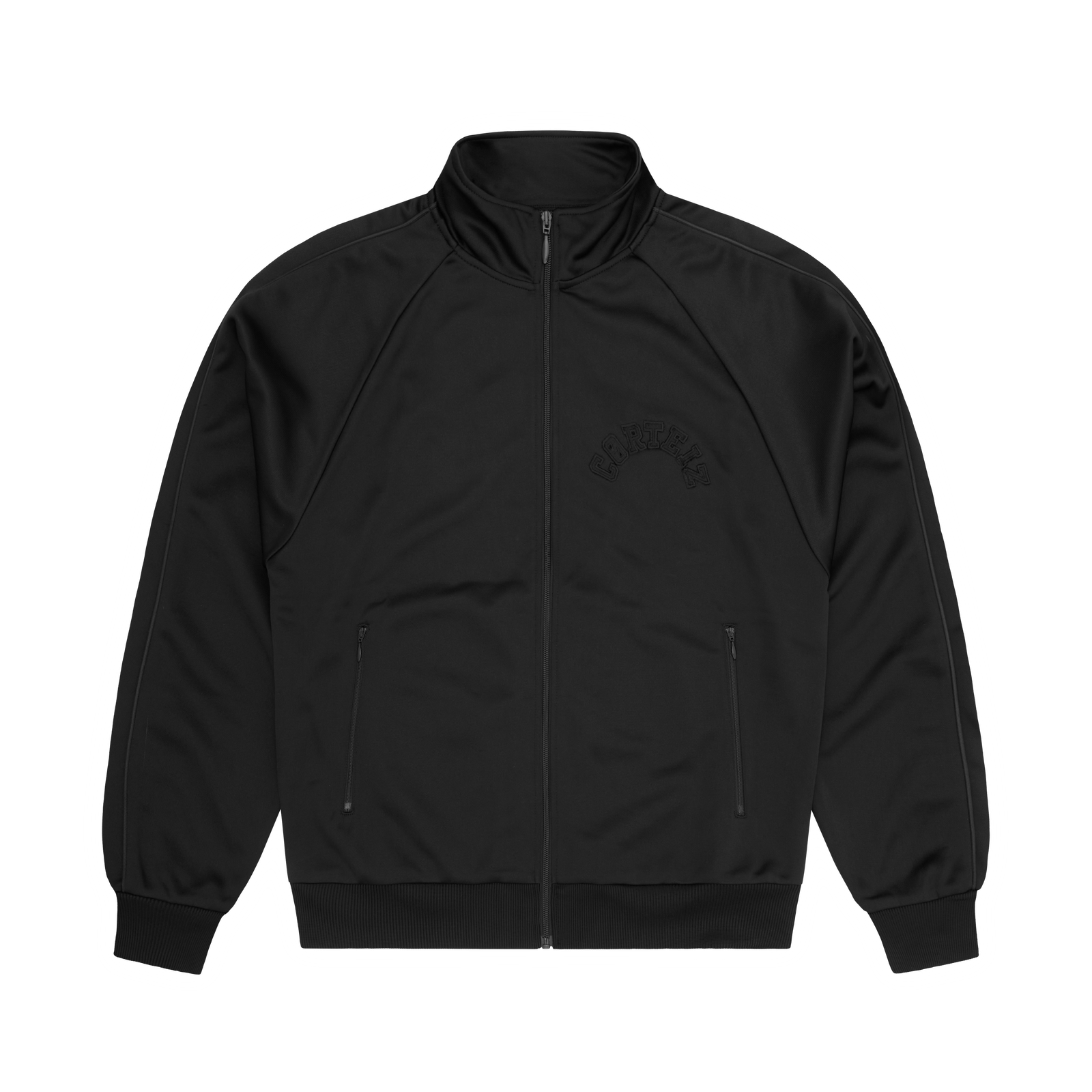 CREST ARCH TRACK JACKET [TRIPLE BLACK]
