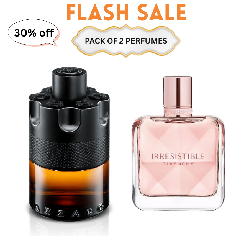 Azzaro & Givenchy Irresistible – Perfume Duo for Men & Women (Pack of 2)