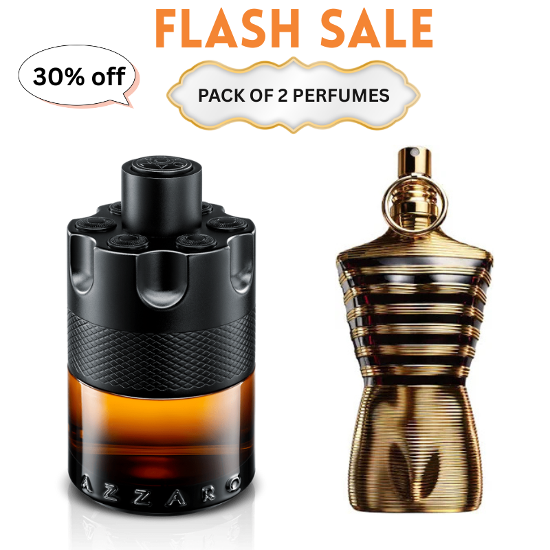 Azzaro Wanted + Le Male Gold – Premium Perfume Duo (Pack of 2)