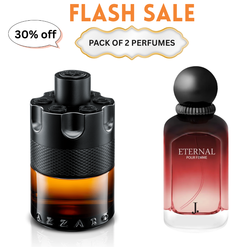 Azzaro Wanted + J. Eternal Pour Femme – Perfume Duo | Pack of 2