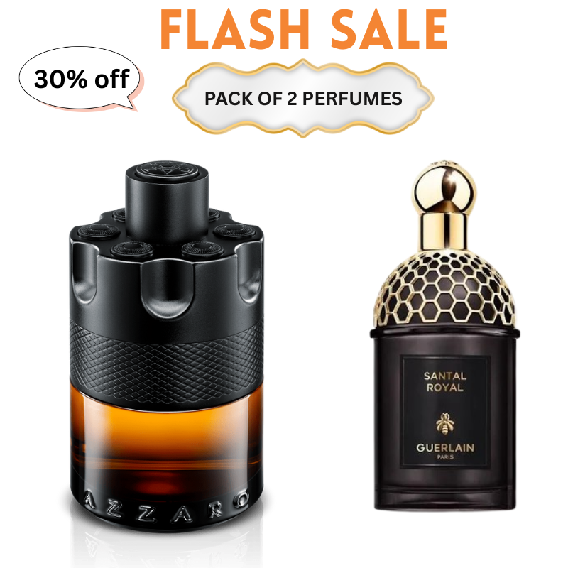 Azzaro & Guerlain Santal Royal – Perfume Duo (Pack of 2)
