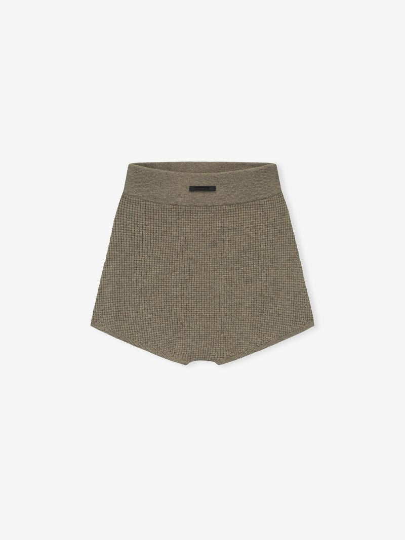 Womens Waffle Boy Short