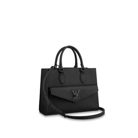 Louis Vuitton Lockme Tote Pm Black