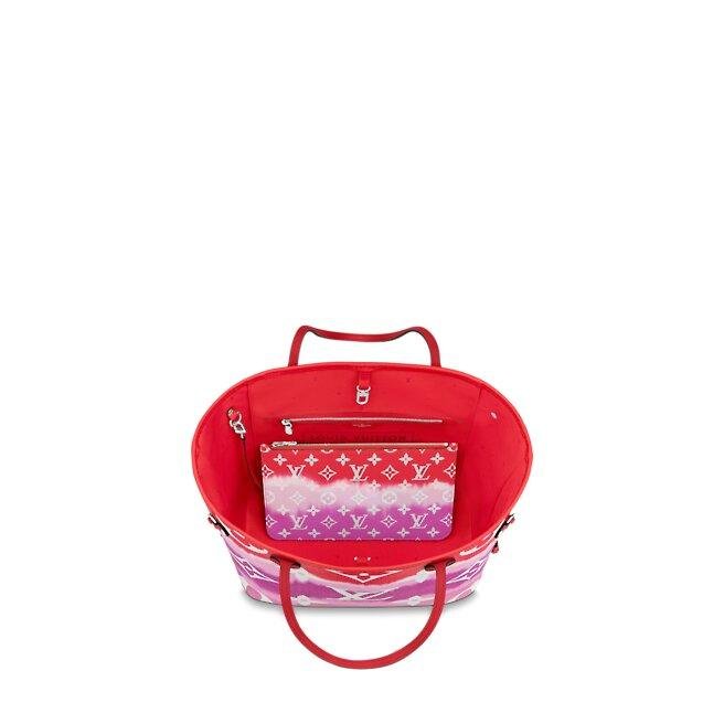 Louis Vuitton Escale Neverfull Mm Red - Image 3