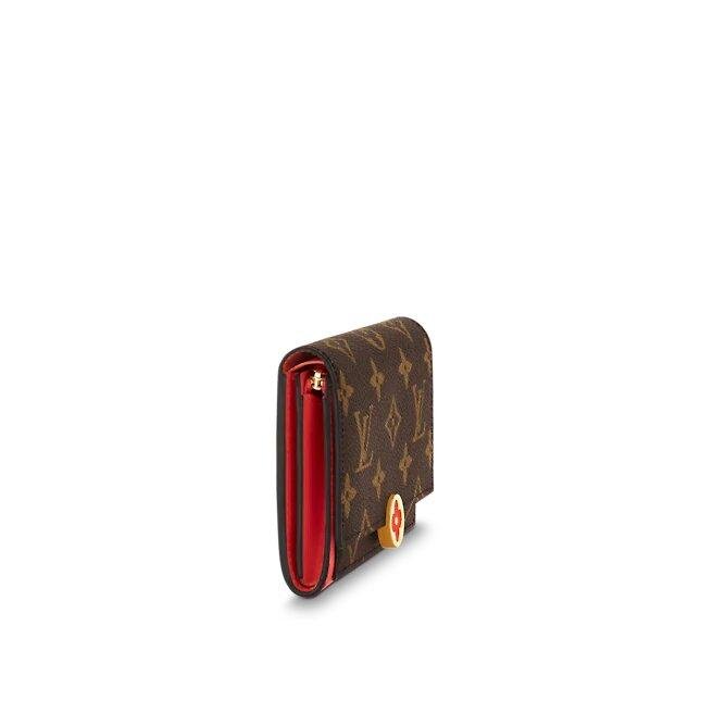 Louis Vuitton Flore Compact Wallet Coquelicot - Image 2