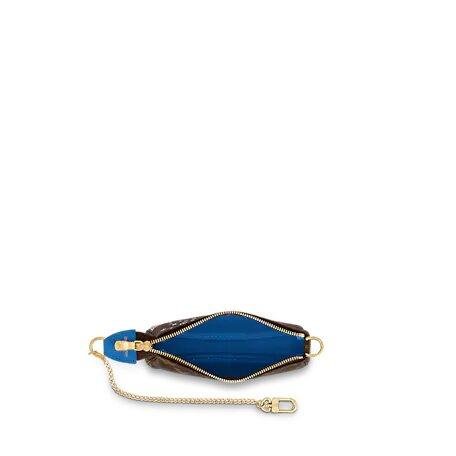 Louis Vuitton Mini Pochette Accessoires Blue - Image 5