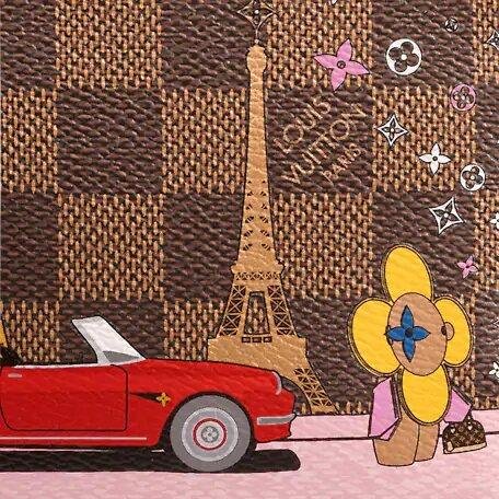 Louis Vuitton Mini Pochette Accessoires Red - Image 3