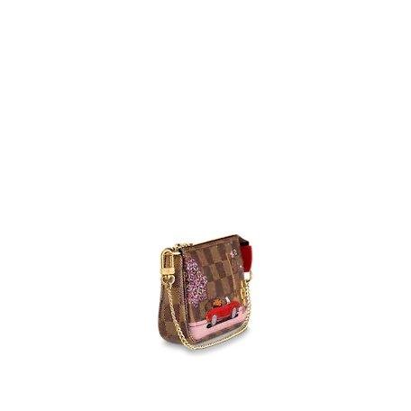 Louis Vuitton Mini Pochette Accessoires Red - Image 2