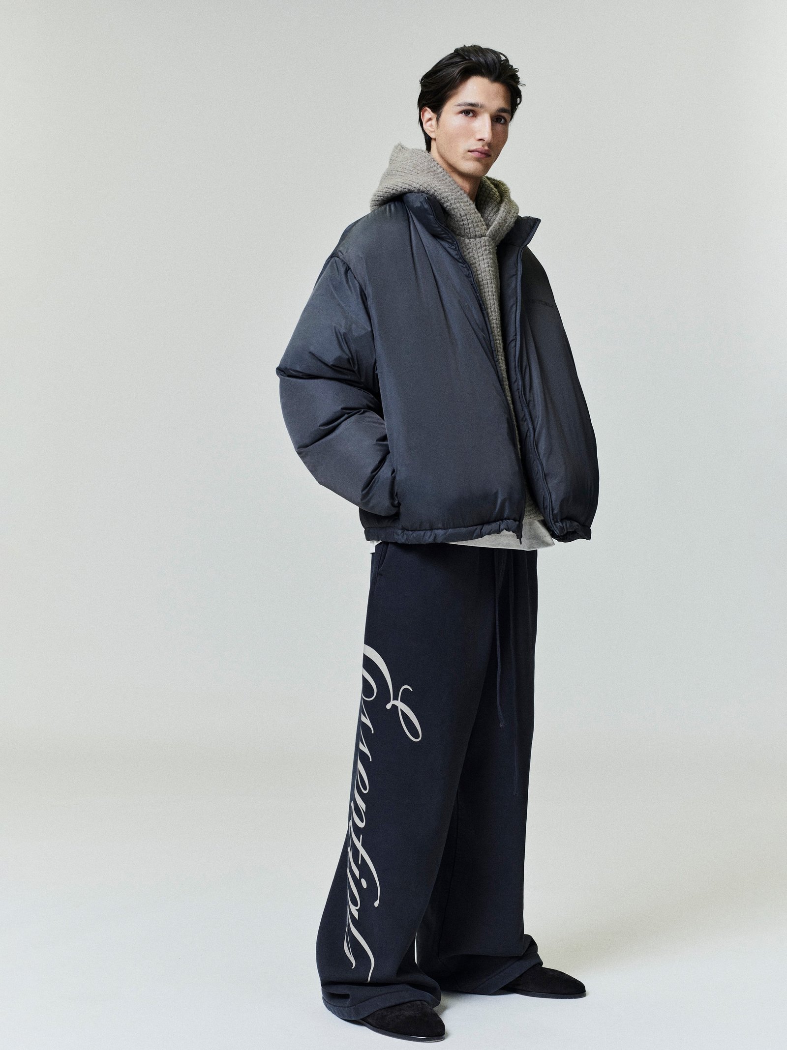 Ripstop Nylon Puffer Jacket