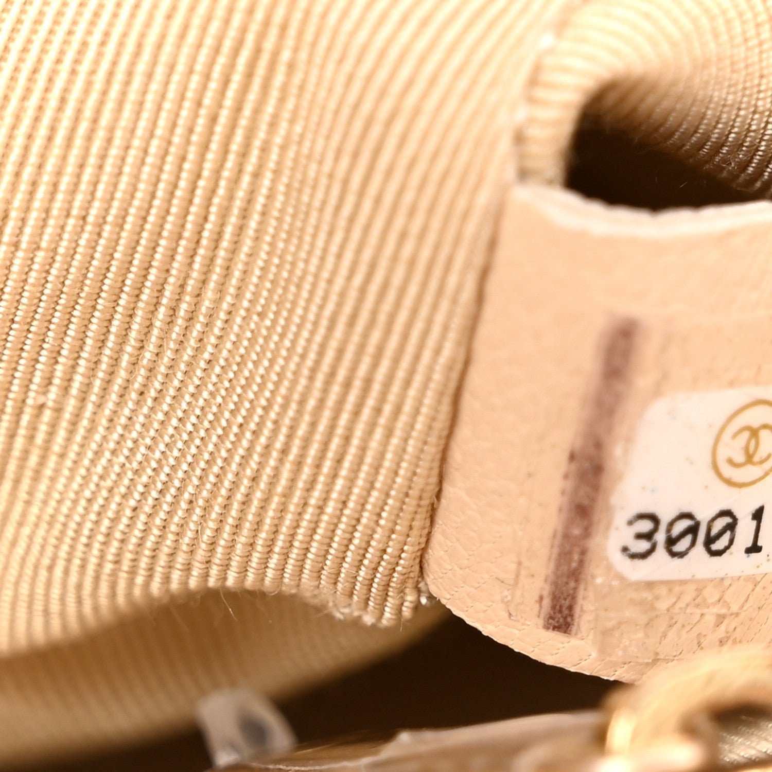 Goatskin Quilted Medium Chanel 19 Flap Beige - Image 7