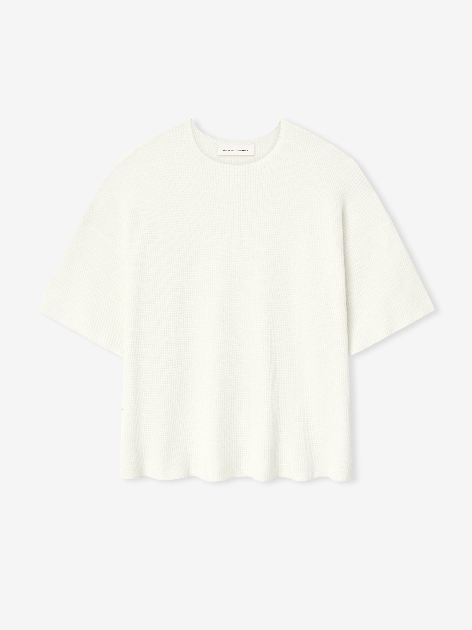 Waffle Short Sleeve Sweater