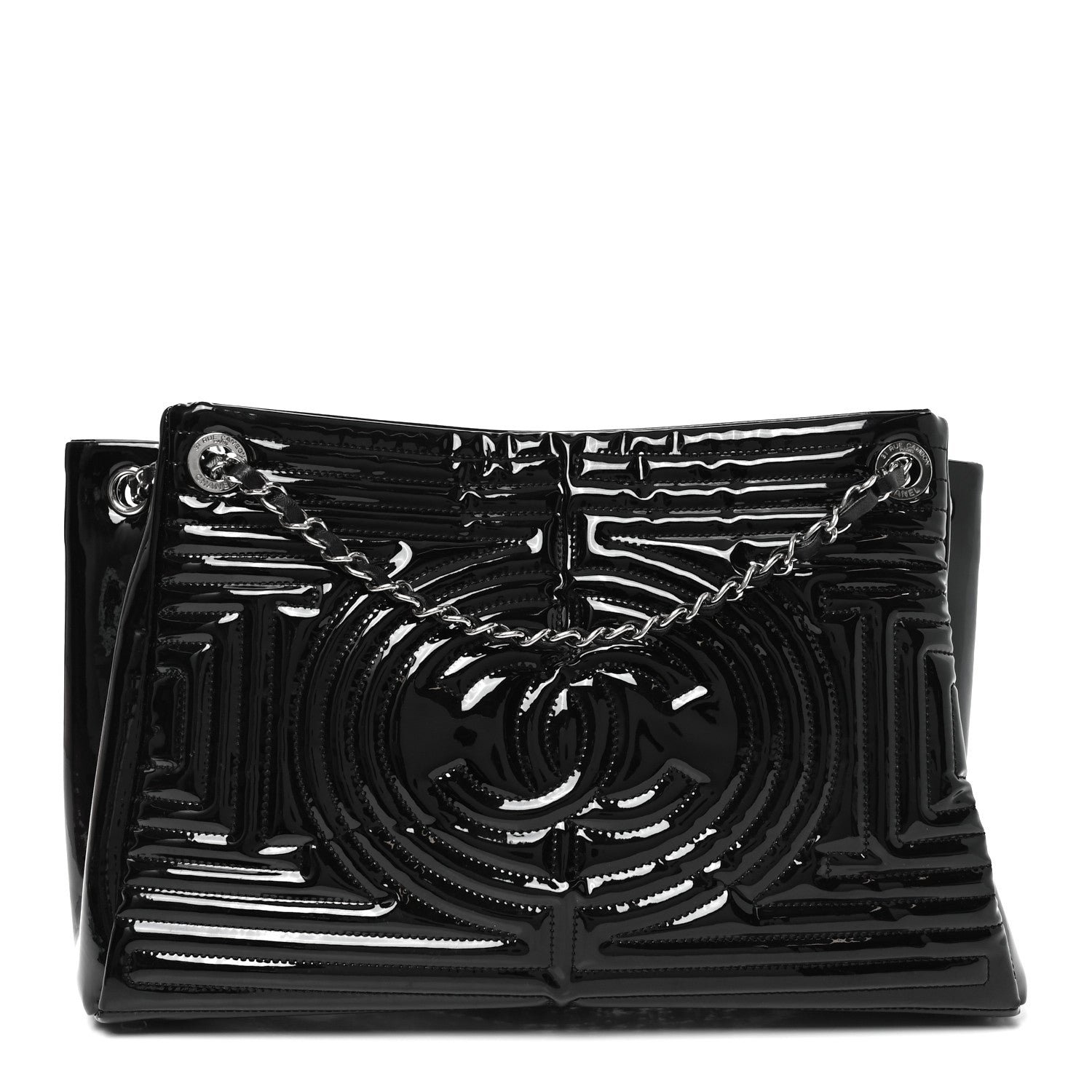 Vinyl Coco Ming Tote Black