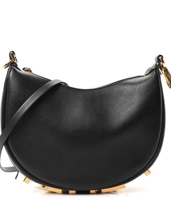 Fendi Vitello Grace Matte Mini Fendigraphy Hobo Bag