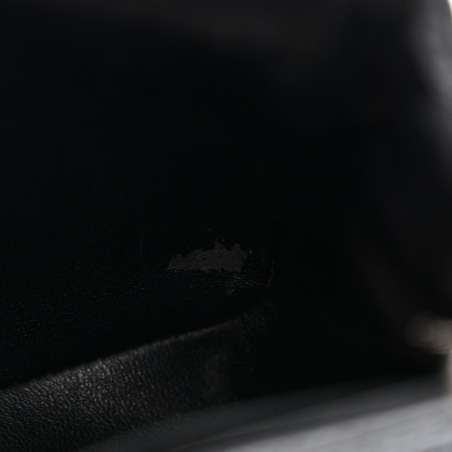 Caviar Quilted Mini Square Flap Black - Image 10