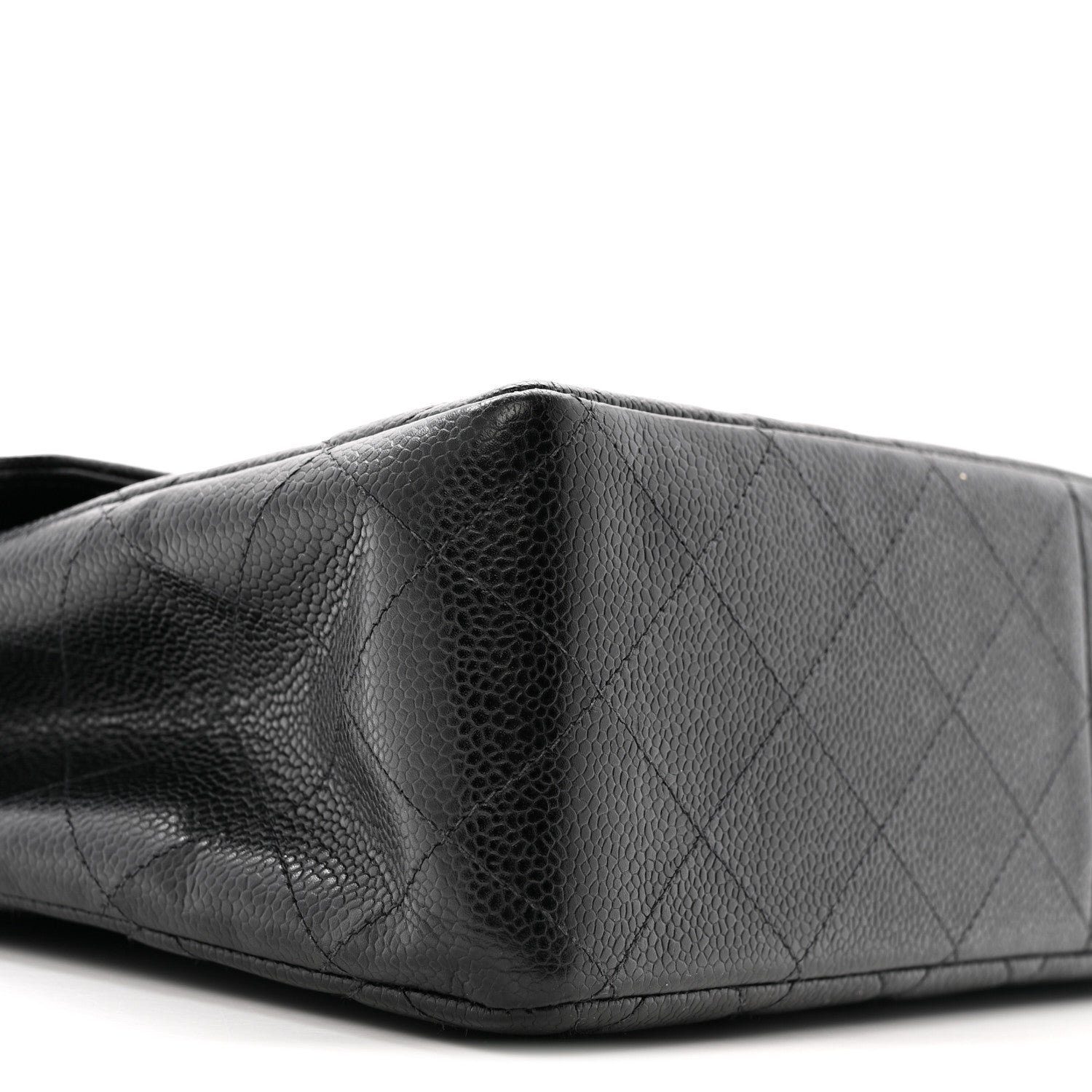 Caviar Jumbo Single Flap Black - Image 9