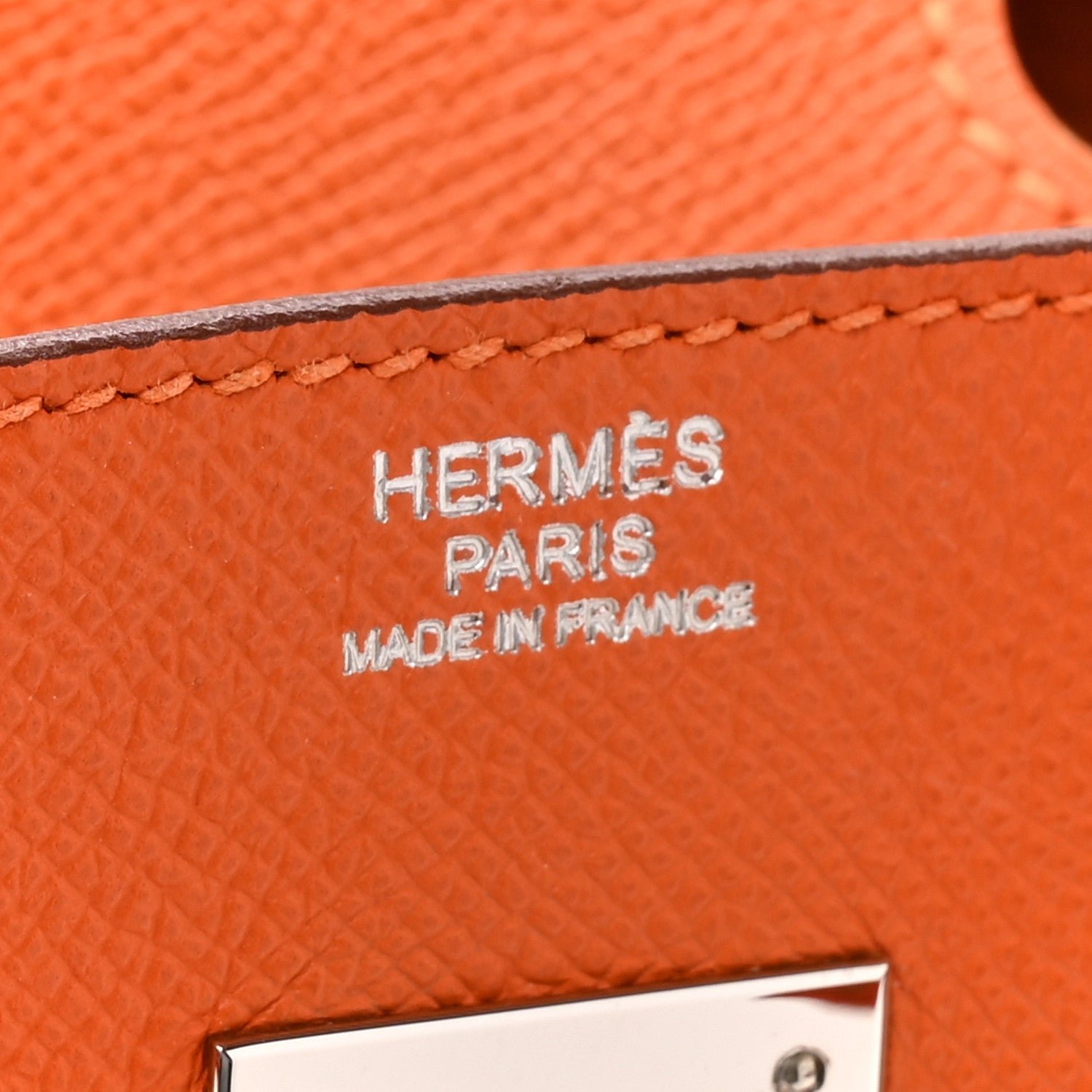 Epsom Birkin 30 Orange - Image 6