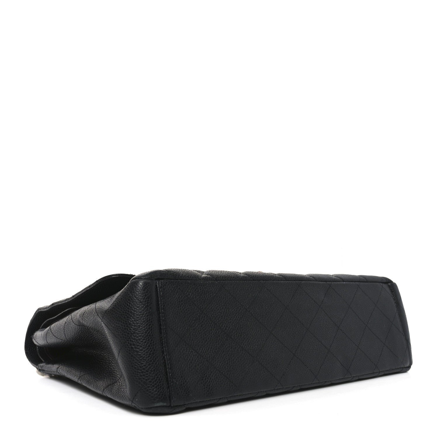 Caviar Quilted Maxi Double Flap Black - Image 4