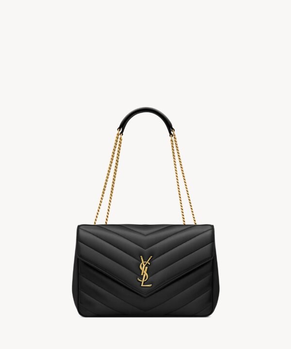 LOULOU large in MATELASSÉ lambskin