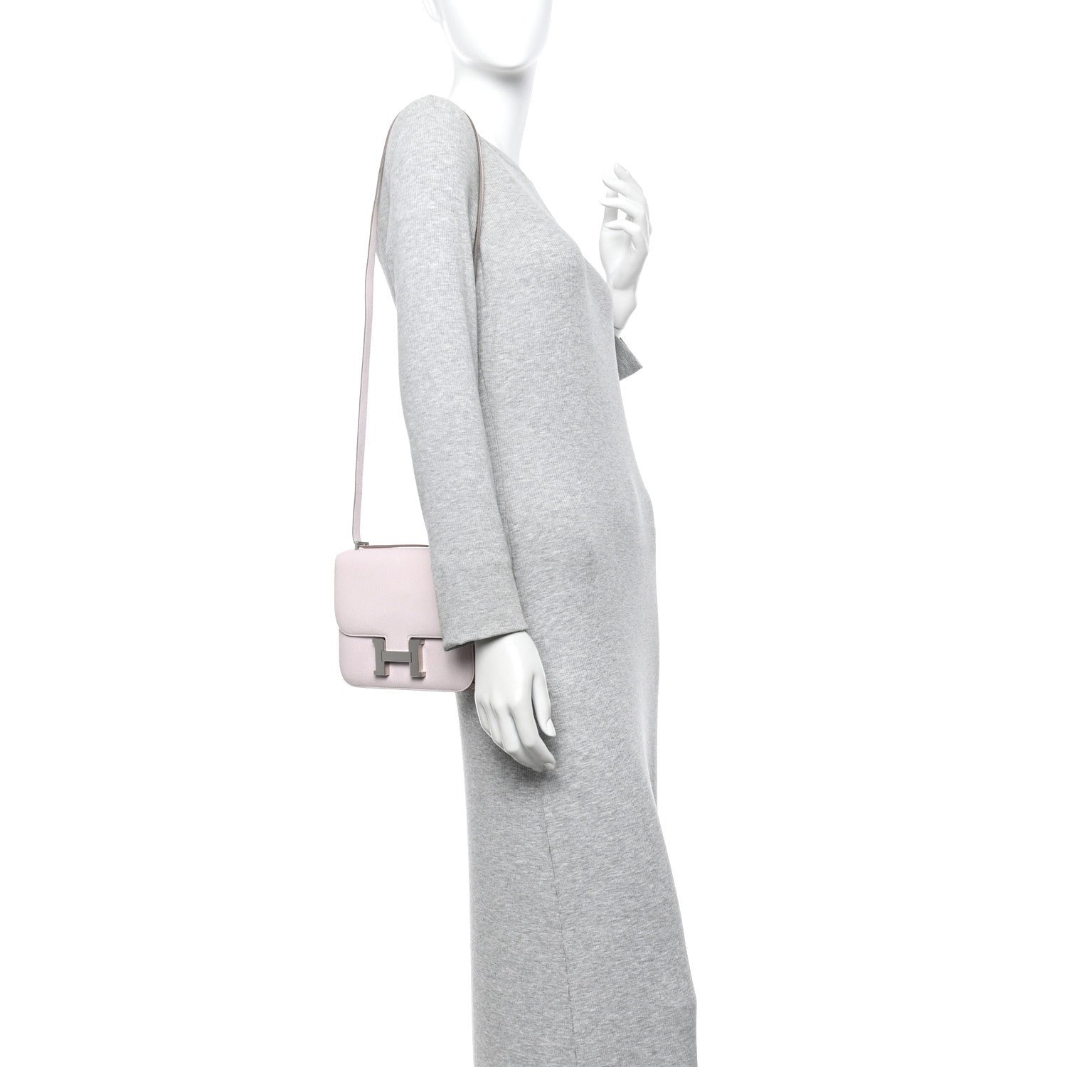 Chevre Mysore Constance 18 Mauve Pale - Image 2