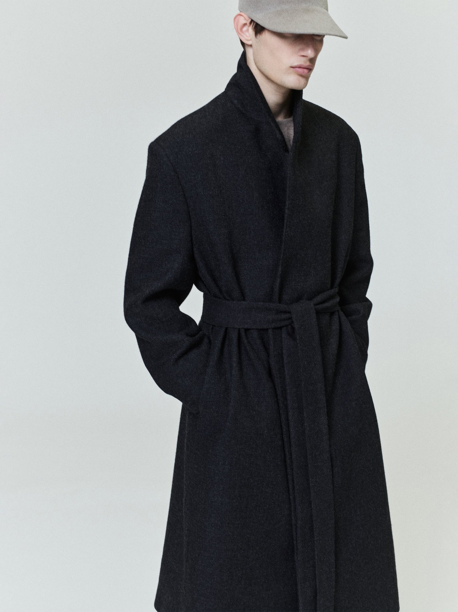 Shetland Wool Classic Overcoat