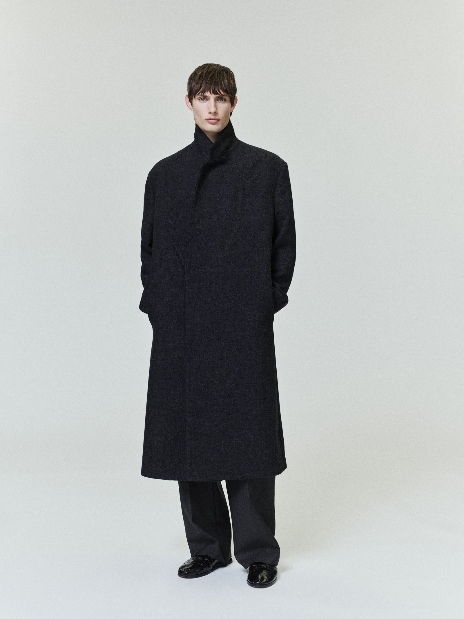 Shetland Wool Classic Overcoat - Image 2