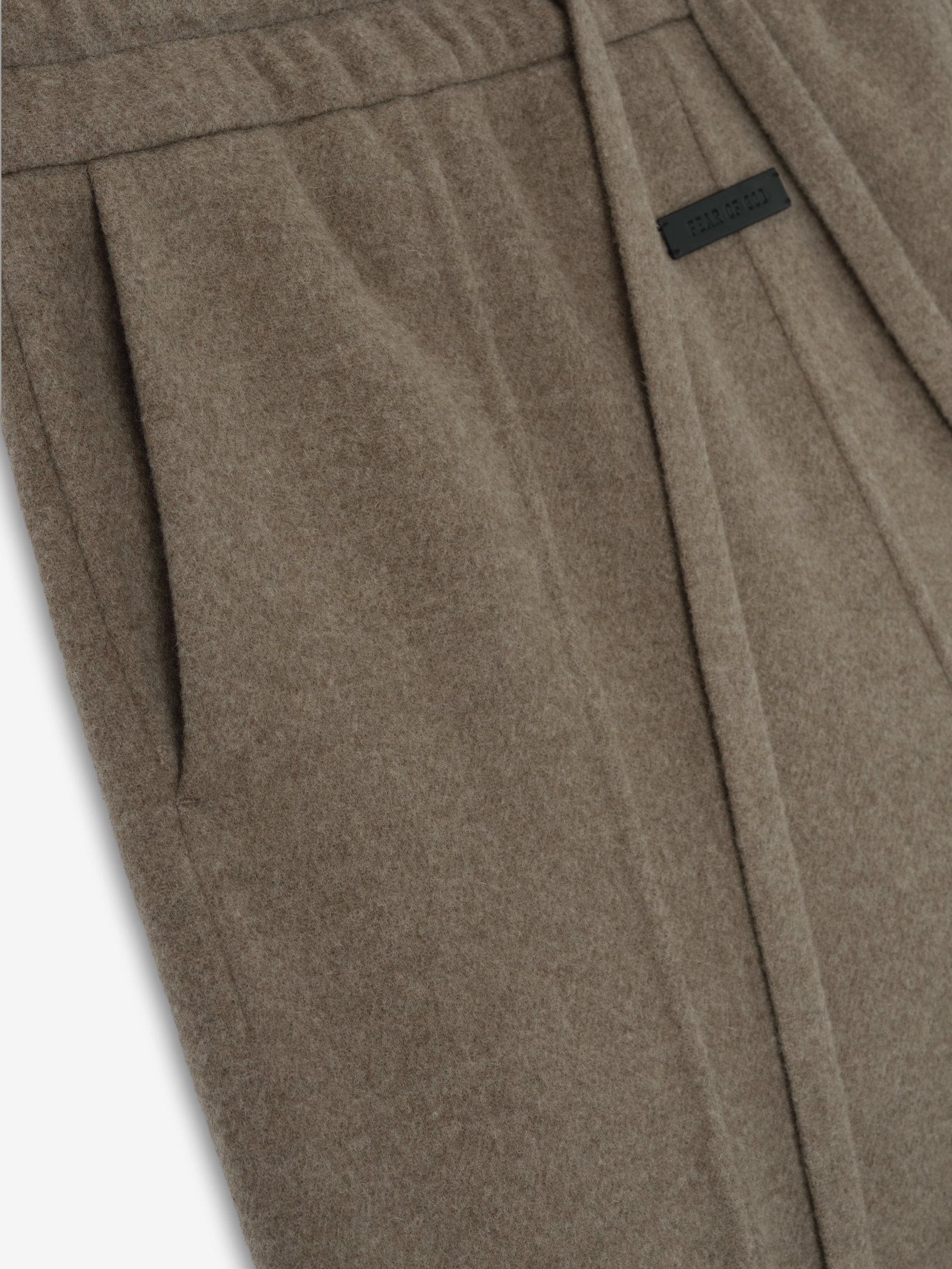 Wool Cashmere Drawstring 70'S Pant - Image 3