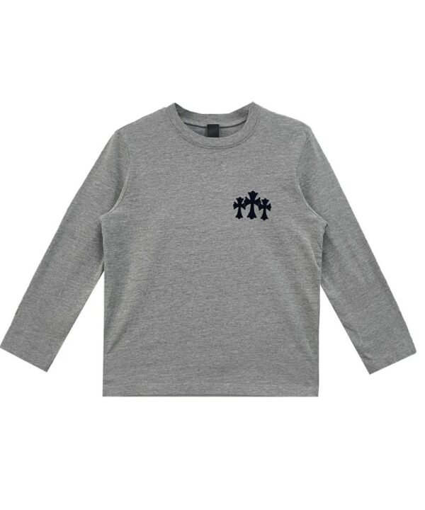 Grey Chrome Hearts Shirt