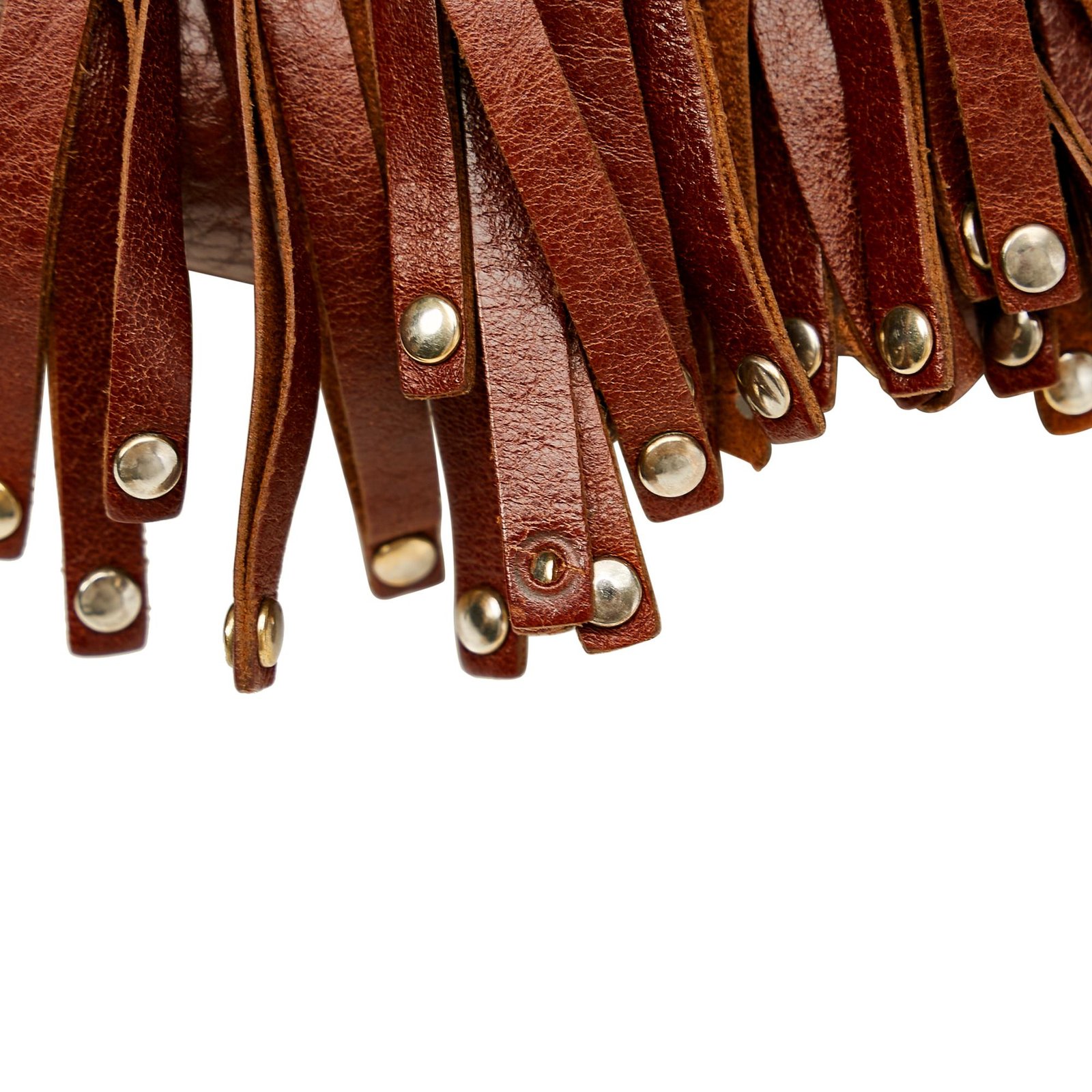 Gucci Bamboo Indy Leather Satchel - Image 10