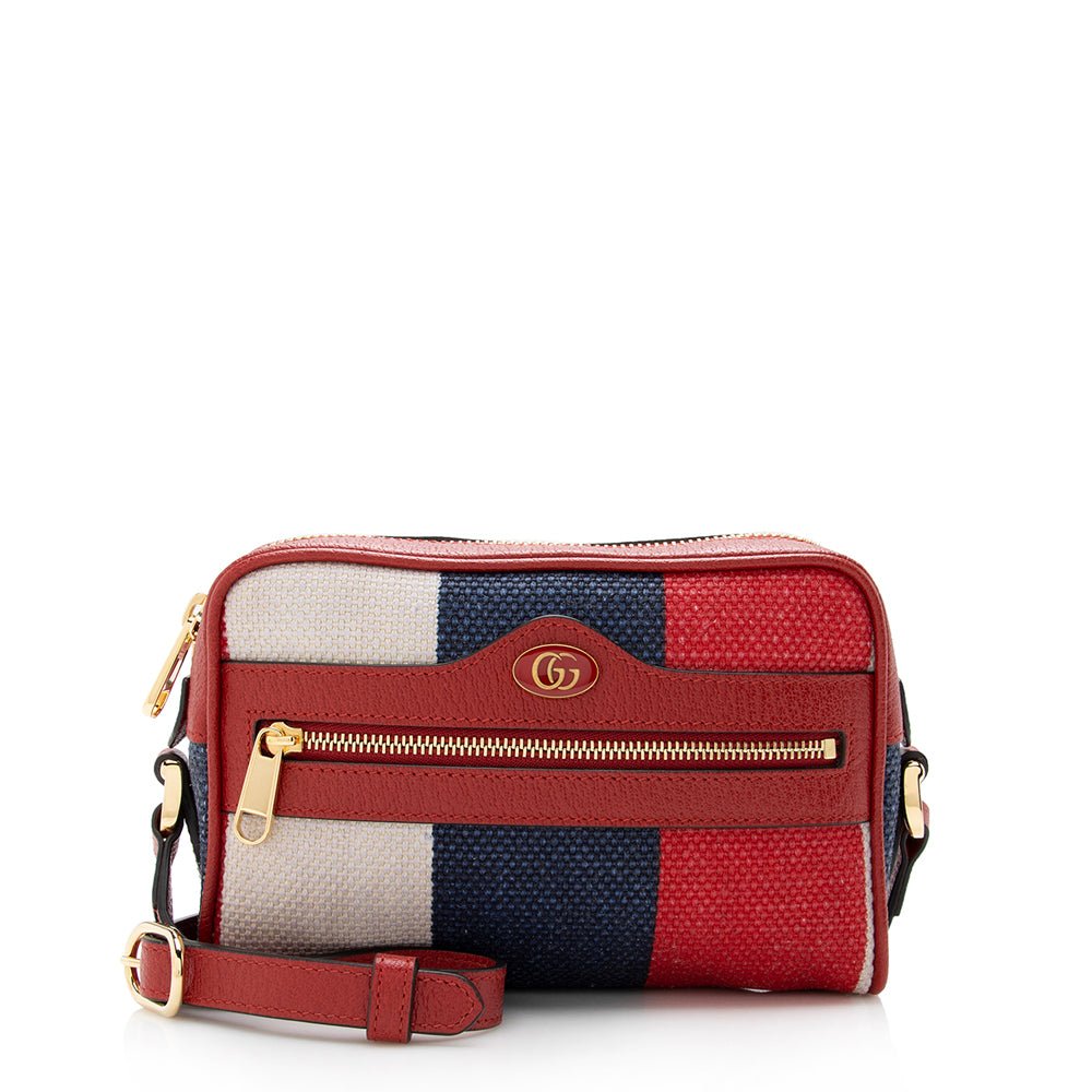 Gucci Canvas Ophidia Mini Crossbody Bag