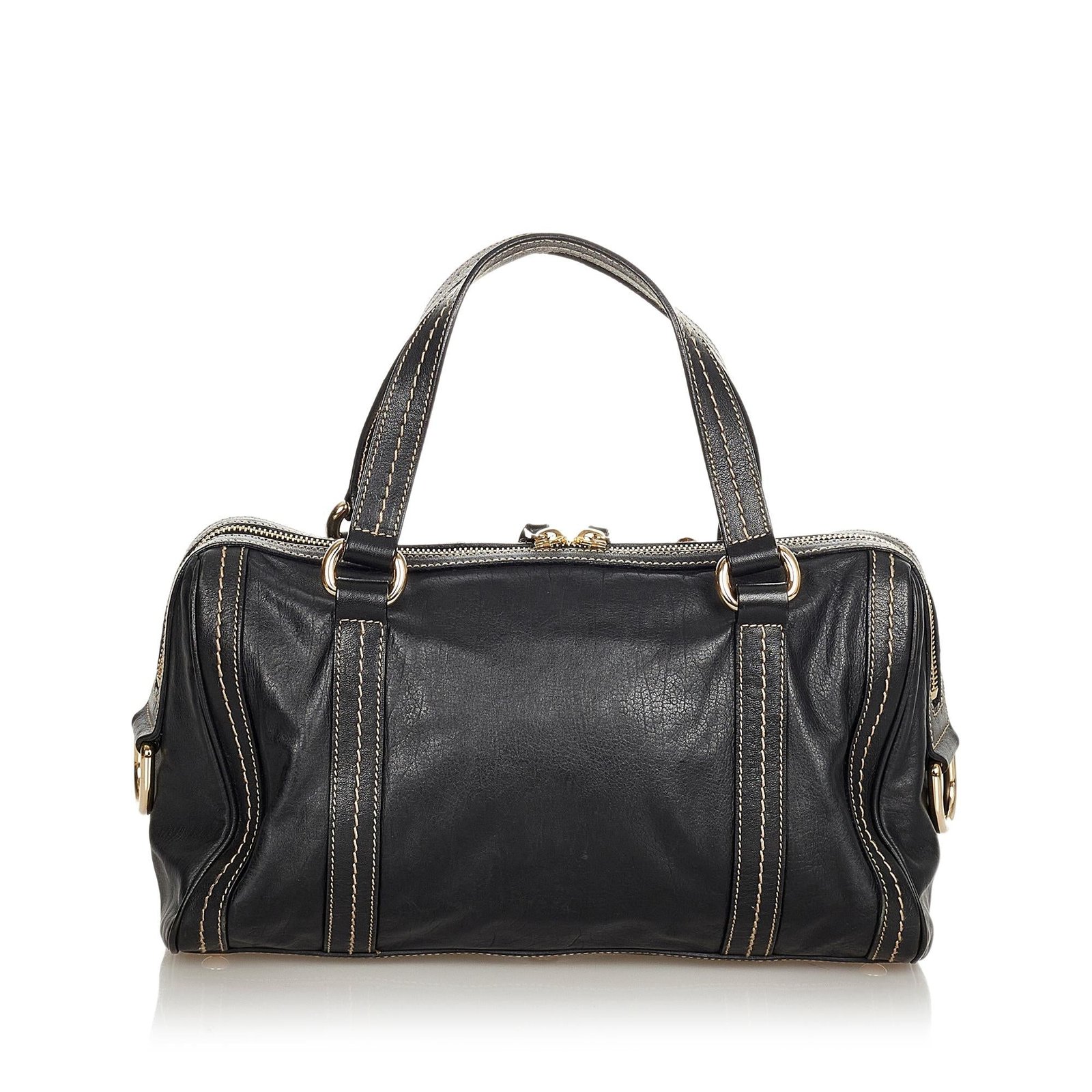Gucci Duchessa Leather Handbag - Image 3