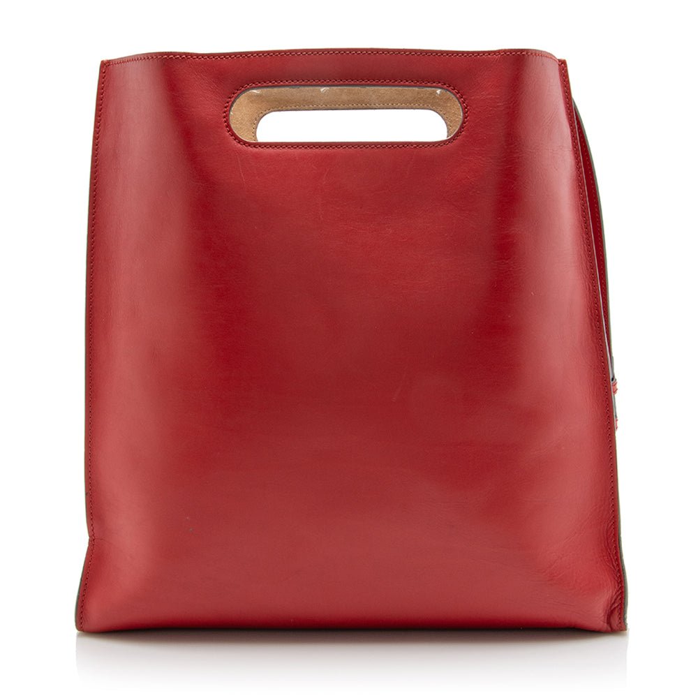 Gucci Embossed Leather XL Tote - Image 3