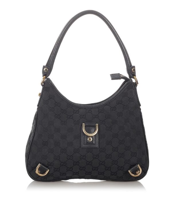 Gucci GG Canvas Abbey D-Ring Shoulder Bag