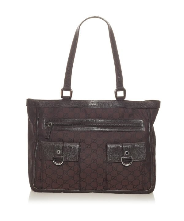 Gucci GG Canvas Abbey D Ring Tote Bag