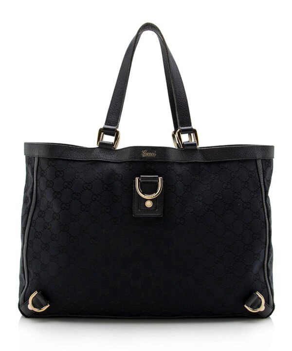 Gucci GG Canvas Abbey Large Tote - FINAL SALE