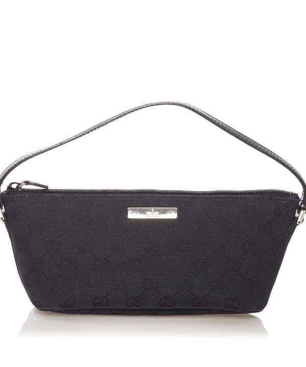 Gucci GG Canvas Boat Baguette