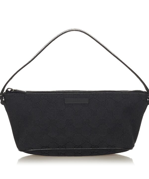 Gucci GG Canvas Boat Baguette