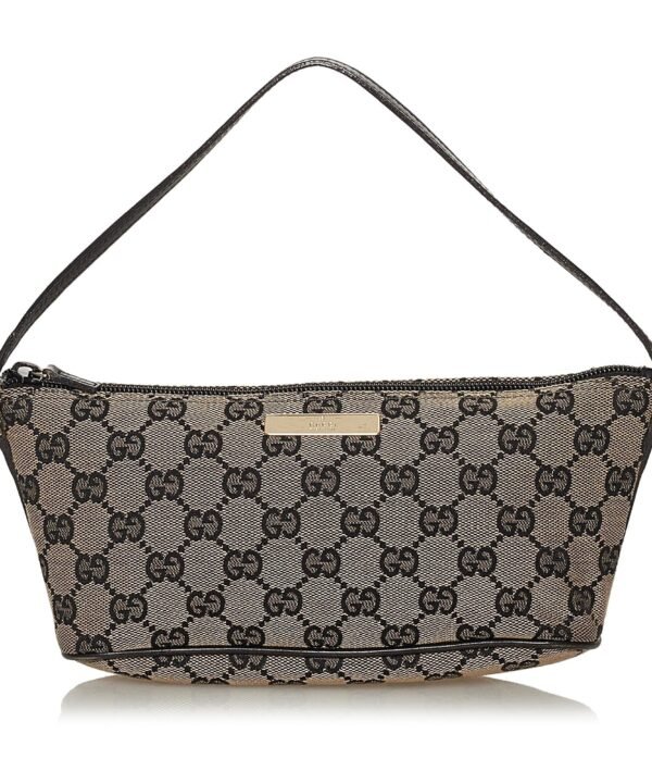 Gucci GG Canvas Boat Baguette