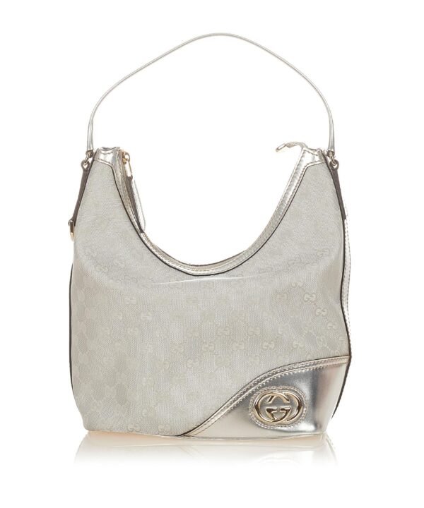 Gucci GG Canvas Britt Shoulder Bag