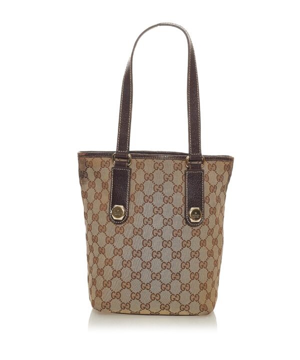 Gucci GG Canvas Charmy Tote Bag