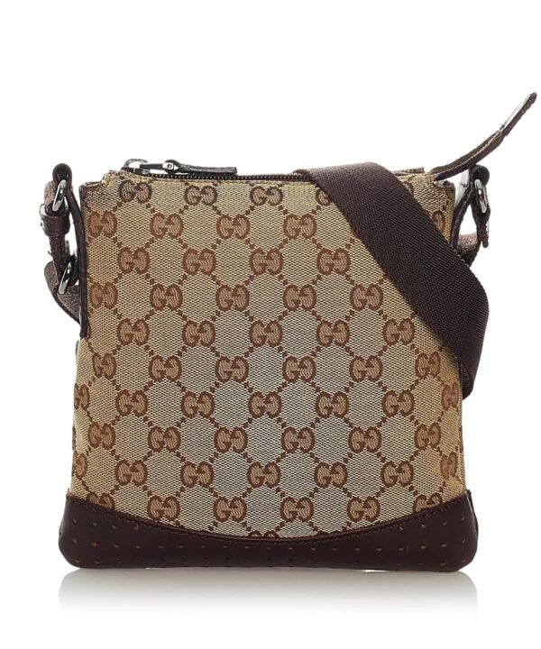 Gucci GG Canvas Crossbody Bag