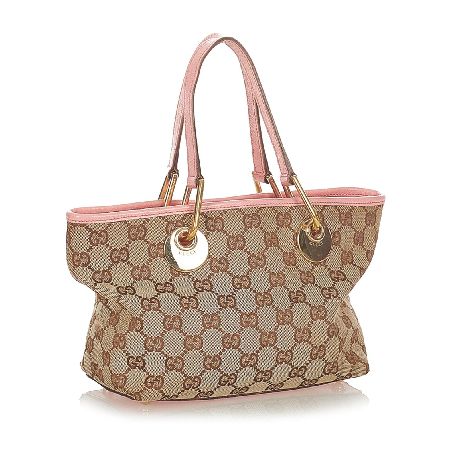Gucci GG Canvas Eclipse Handbag - Image 2