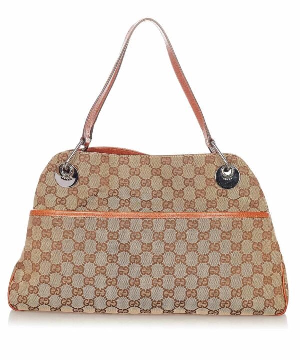 Gucci GG Canvas Eclipse Shoulder Bag