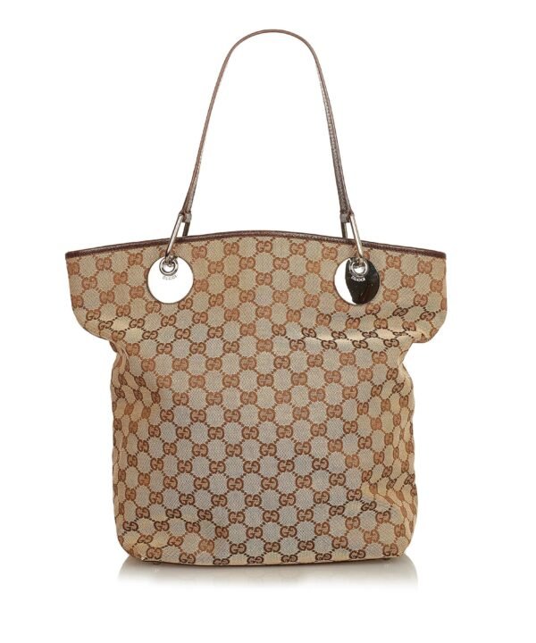 Gucci GG Canvas Eclipse Tote Bag