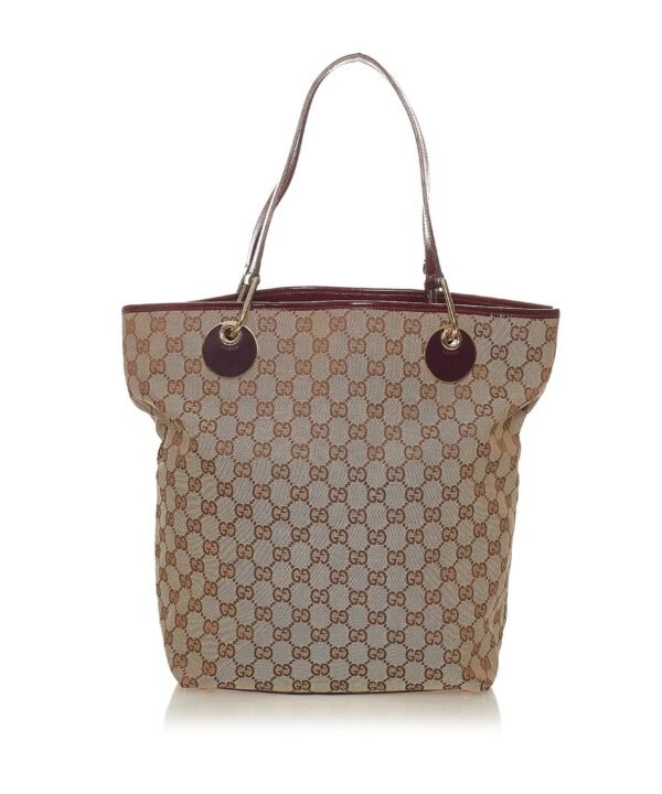 Gucci GG Canvas Eclipse Tote Bag