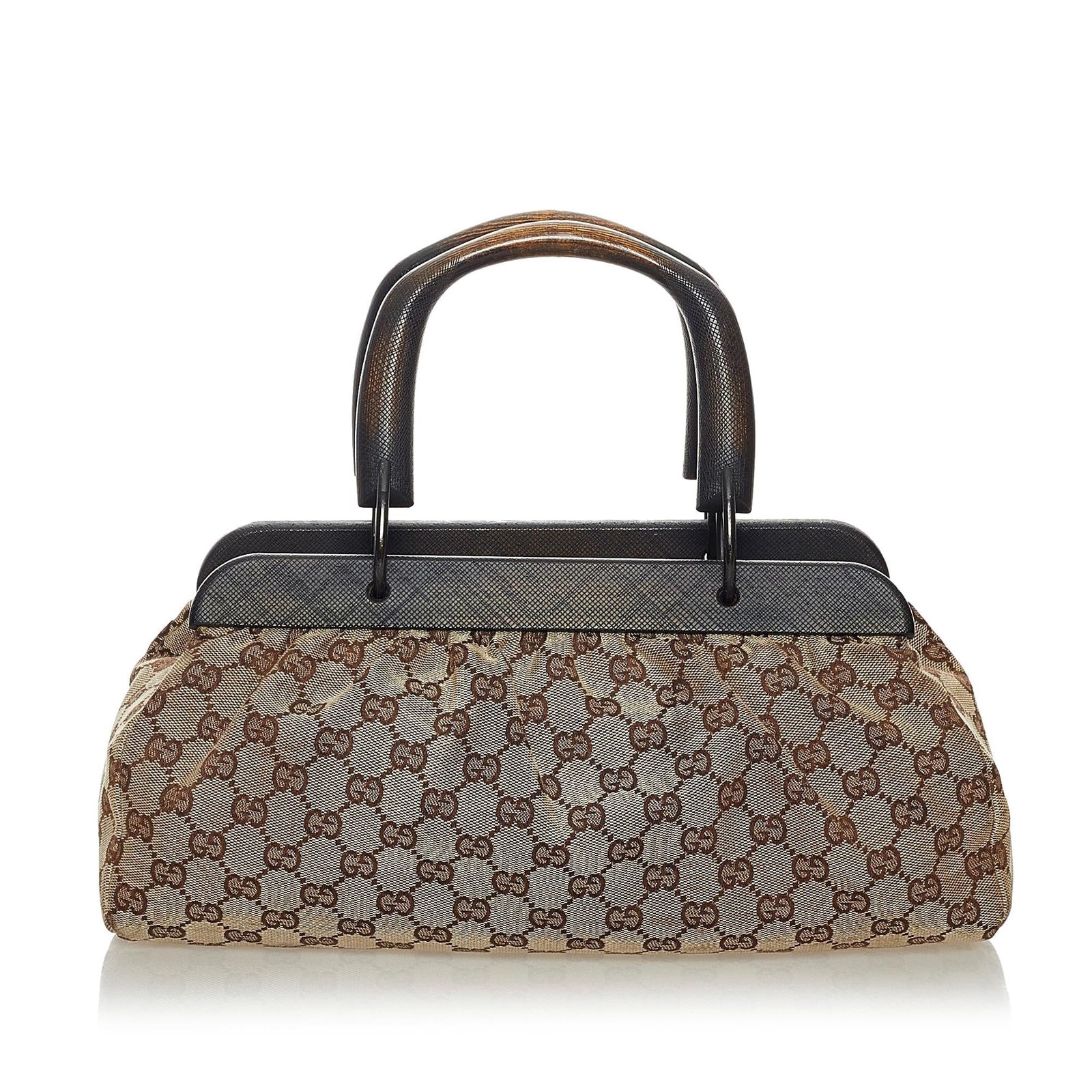 Gucci GG Canvas Handbag - Image 3