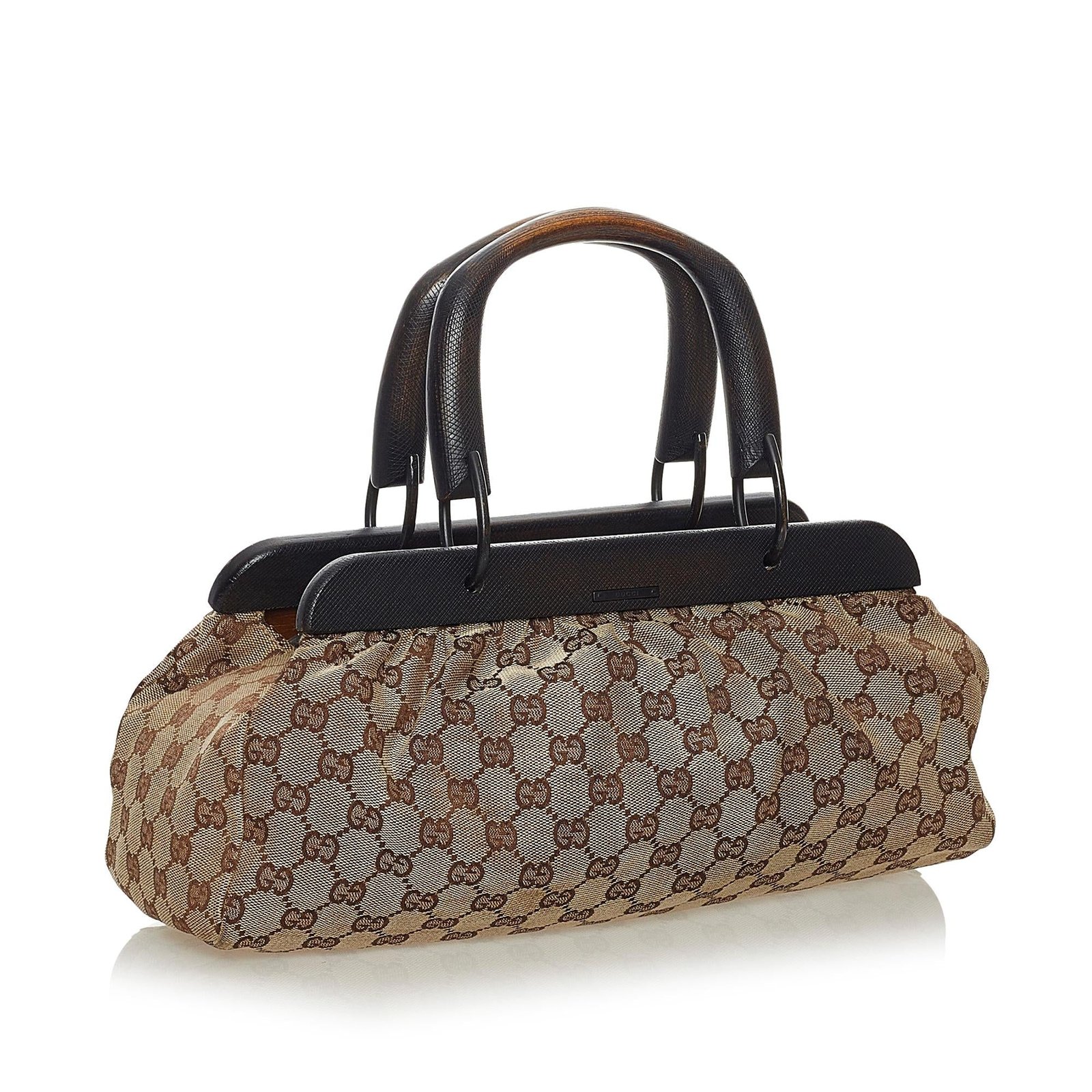 Gucci GG Canvas Handbag - Image 2