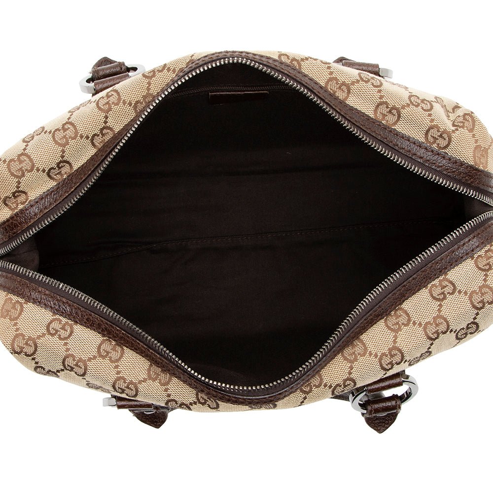 Gucci GG Canvas Satchel - Image 7