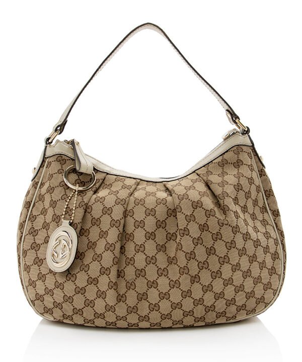 Gucci GG Canvas Sukey Hobo