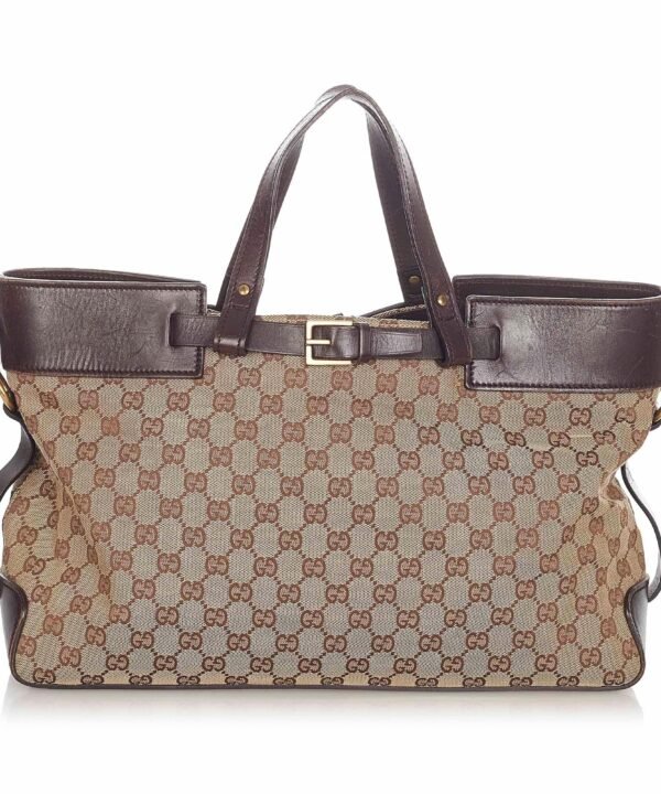 Gucci GG Canvas Tote Bag
